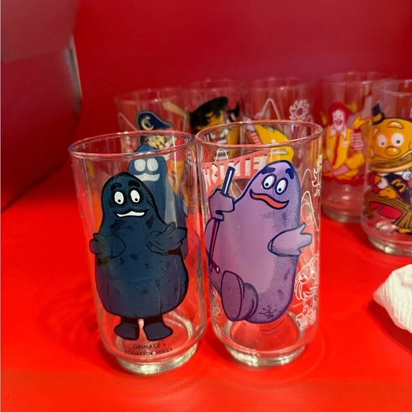 American Vintage Character Glass Set - Multicolor McDonald’s - Picture 3 of 13